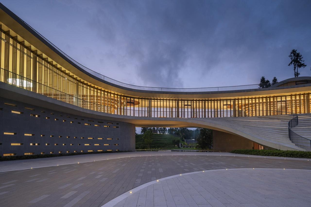 BIM建筑|三峡茶旅小镇展示中心 / 建筑营设计工作室 BIM建筑|三峡茶旅小镇展示中心 / 建筑营设计工作室