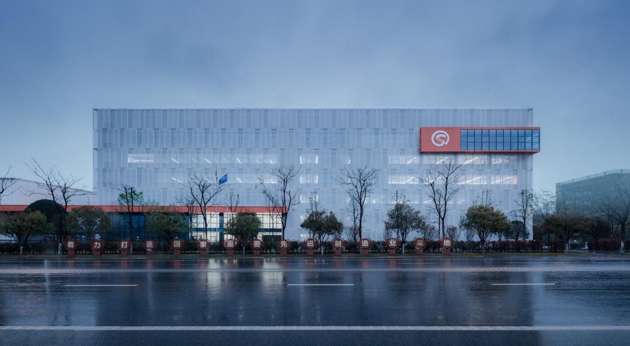 BIM建筑|流线重构,申亿智慧工厂 / 长沙市规划设计院有限责任公司 BIM建筑|流线重构,申亿智慧工厂 / 长沙市规划设计院有限责任公司
