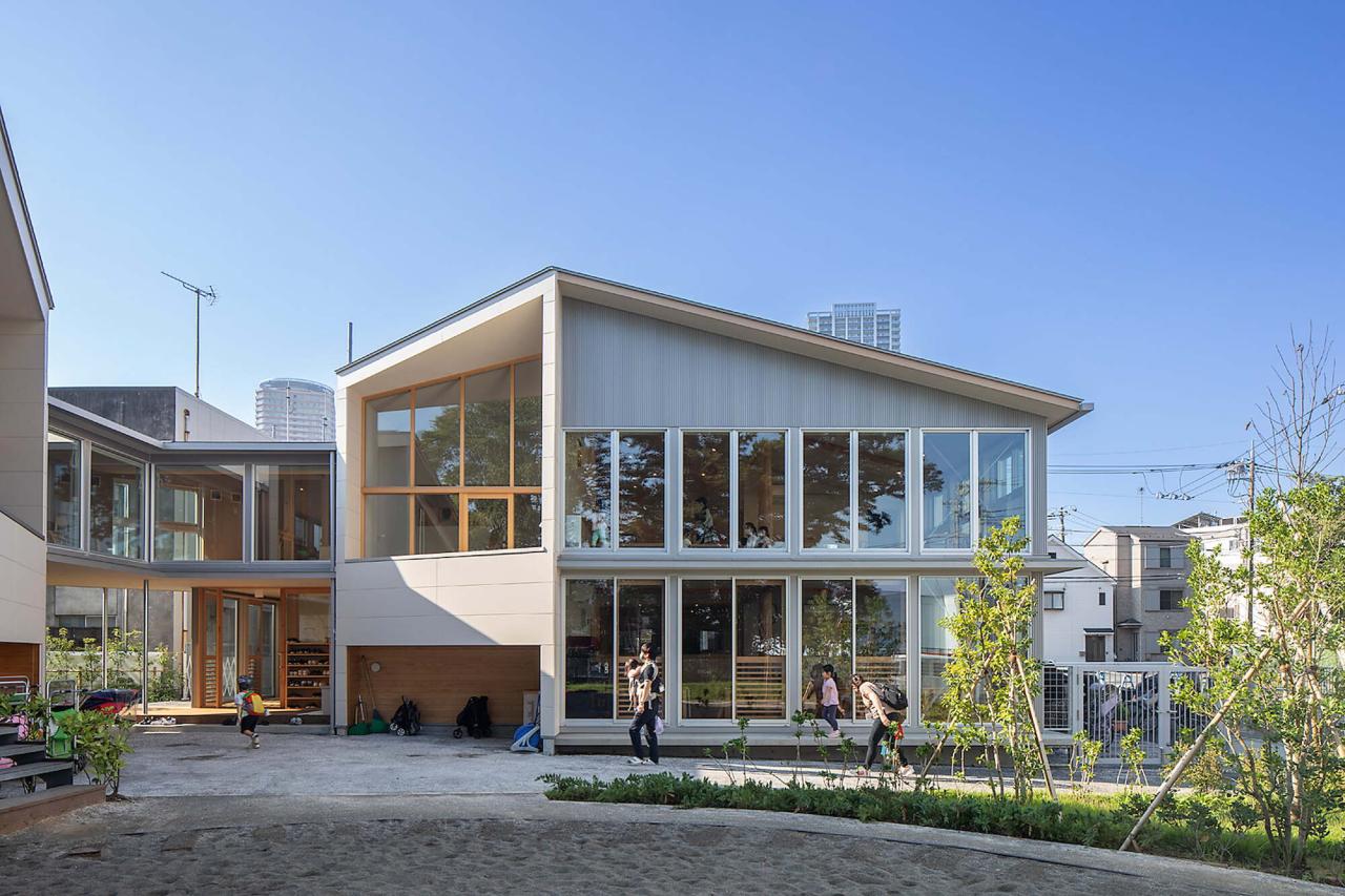 BIM建筑|大风车,鹿岛田托儿所 / TERRAIN architects BIM建筑|大风车,鹿岛田托儿所 / TERRAIN architects