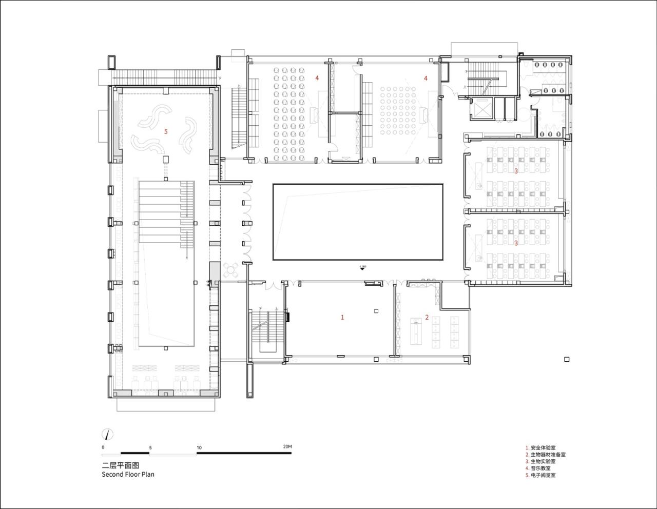 BIM建筑|上海南桥书院 / 南沙原创建筑设计工作室 BIM建筑|上海南桥书院 / 南沙原创建筑设计工作室