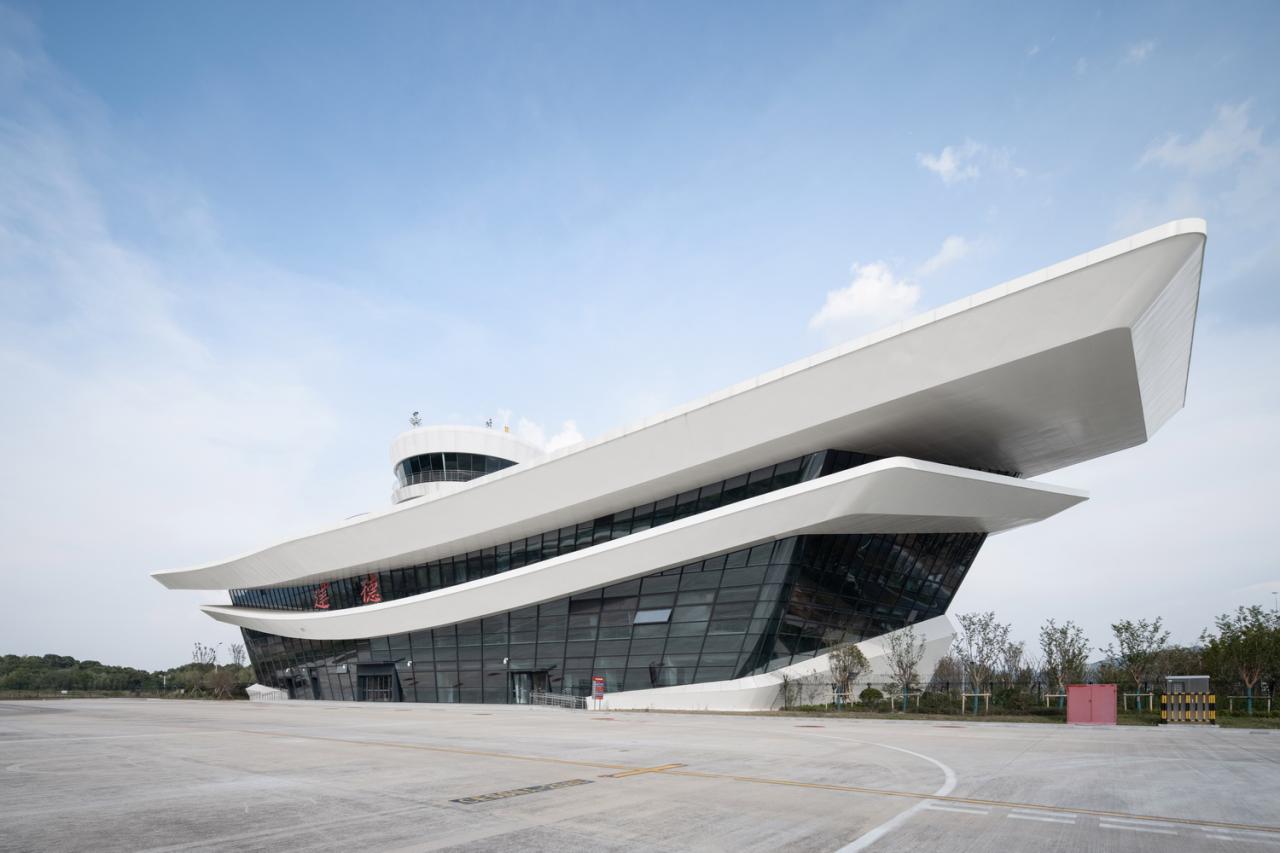 BIM建筑|杭州亚运配套设施:千岛湖通用机场航站楼 / 境澜建筑 BIM建筑|杭州亚运配套设施:千岛湖通用机场航站楼 / 境澜建筑