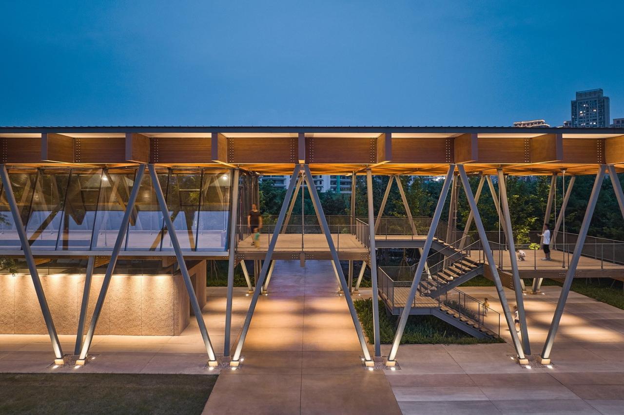 BIM建筑|杭州滨江公共空间·长亭驿 / 同济原作设计工作室 BIM建筑|杭州滨江公共空间·长亭驿 / 同济原作设计工作室