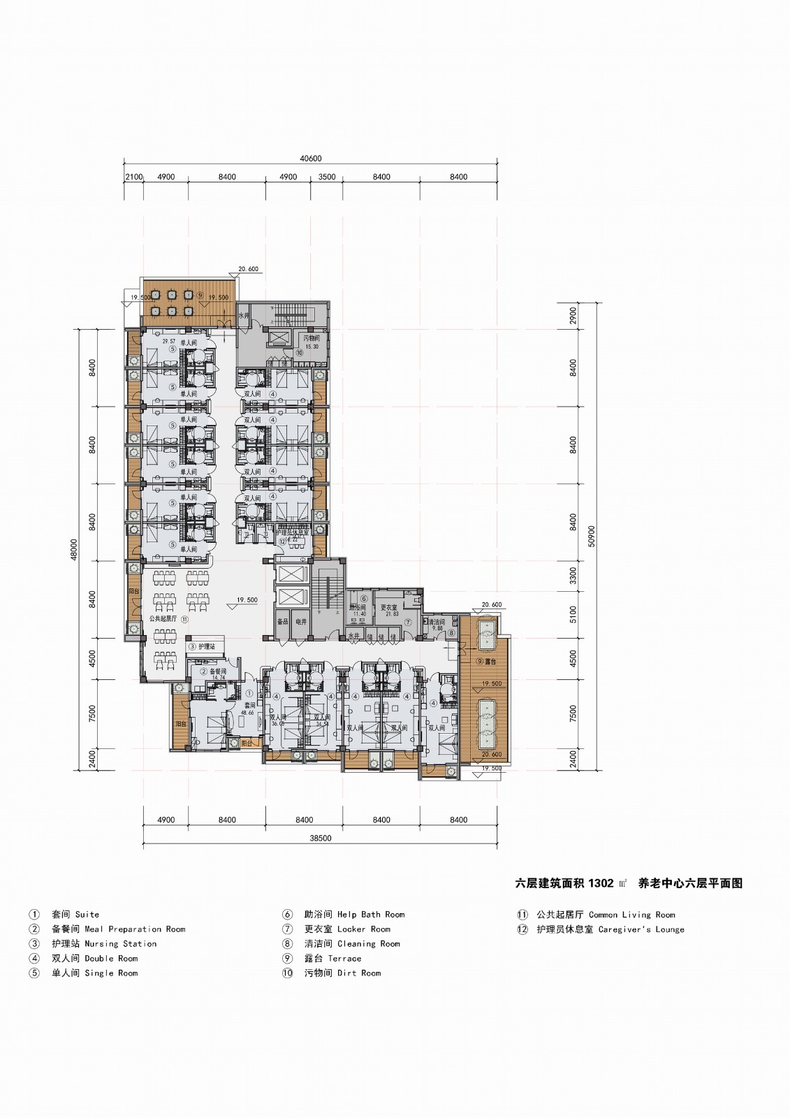 BIM建筑|多层养老中心与外部环境的互动-博元养老中心 / UUA BIM建筑|多层养老中心与外部环境的互动-博元养老中心 / UUA