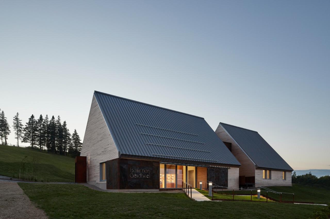 BIM建筑|高地村解说中心 / Abbott Brown Architects BIM建筑|高地村解说中心 / Abbott Brown Architects