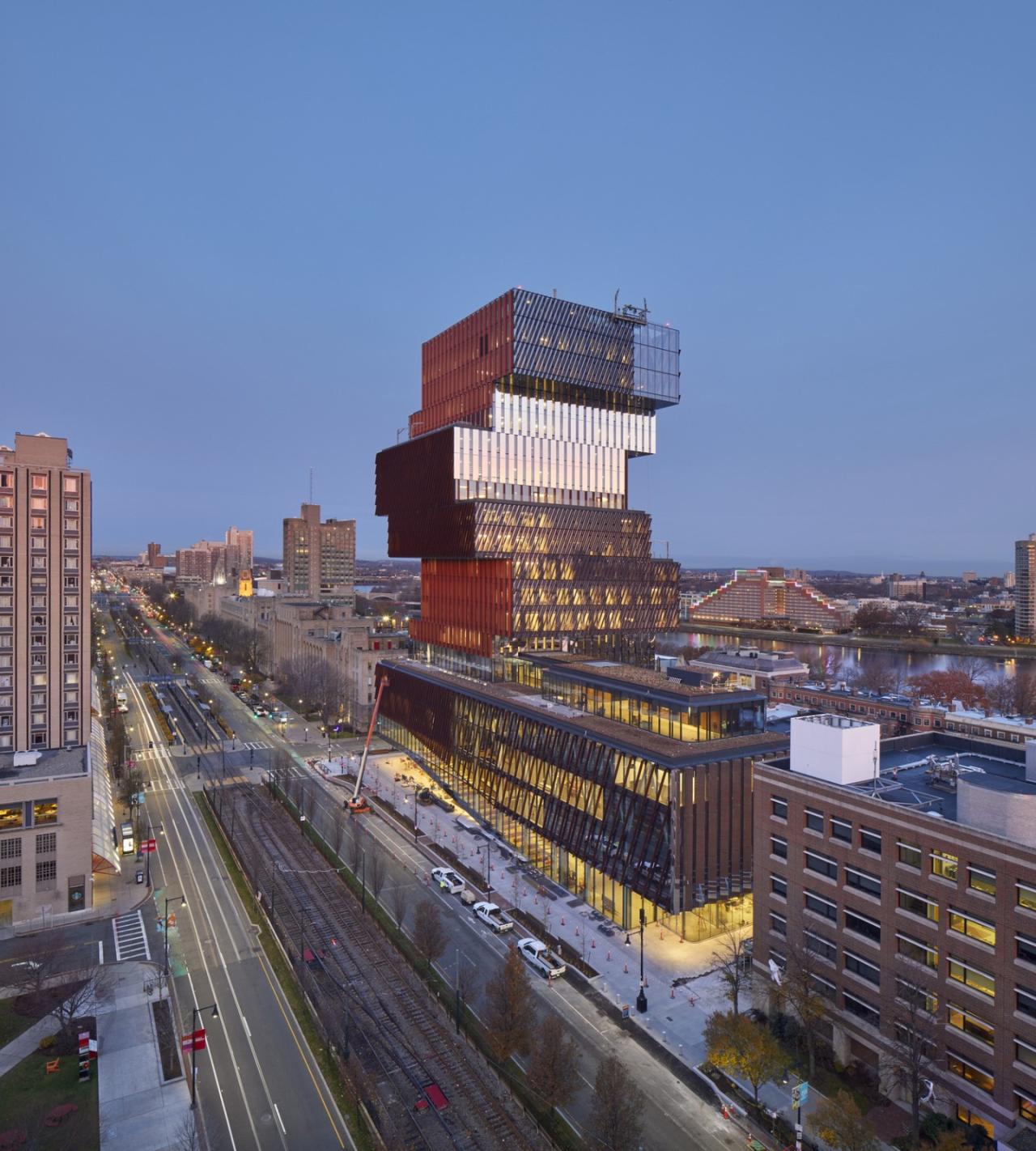 BIM建筑|波士顿大学计算与数据科学中心 / KPMB Architects BIM建筑|波士顿大学计算与数据科学中心 / KPMB Architects