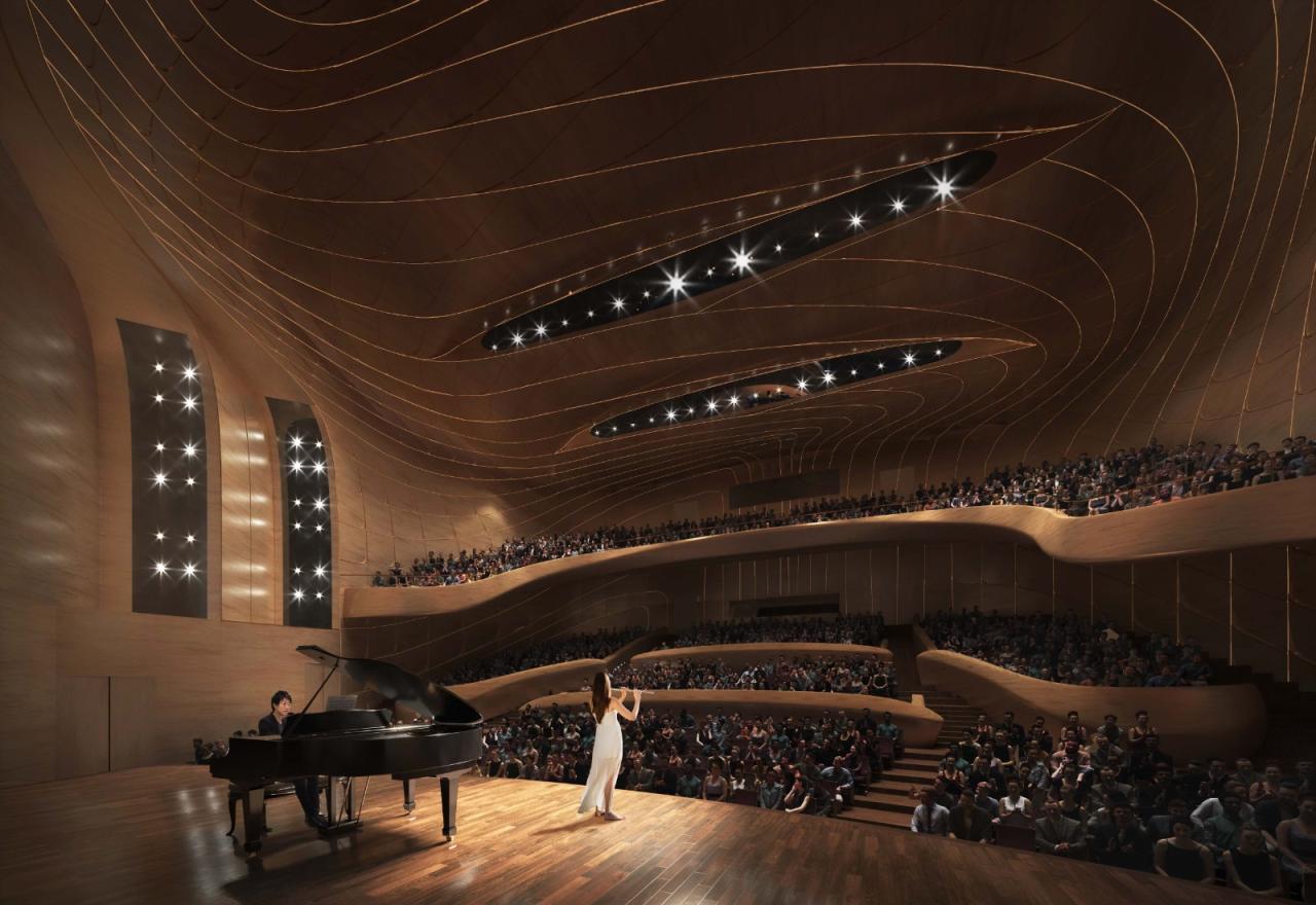 BIM建筑|安吉“两山”未来科技城文化艺术中心 / MAD马岩松新作 BIM建筑|安吉“两山”未来科技城文化艺术中心 / MAD马岩松新作