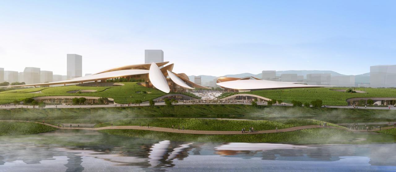 BIM建筑|安吉“两山”未来科技城文化艺术中心 / MAD马岩松新作 BIM建筑|安吉“两山”未来科技城文化艺术中心 / MAD马岩松新作