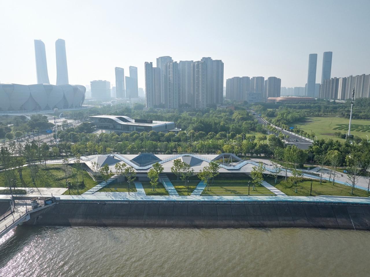 BIM建筑|杭州滨江公共空间·三桥亚运公园 / 同济原作设计工作室 BIM建筑|杭州滨江公共空间·三桥亚运公园 / 同济原作设计工作室