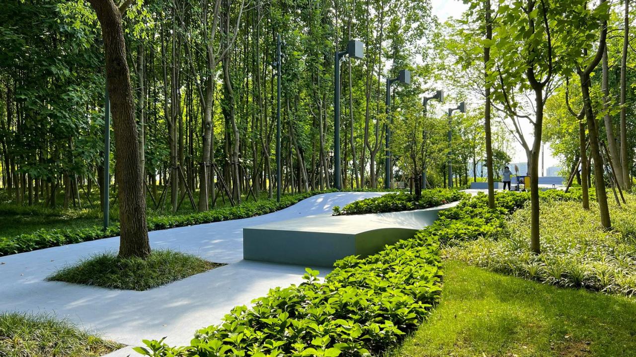 BIM建筑|杭州滨江公共空间·三桥亚运公园 / 同济原作设计工作室 BIM建筑|杭州滨江公共空间·三桥亚运公园 / 同济原作设计工作室