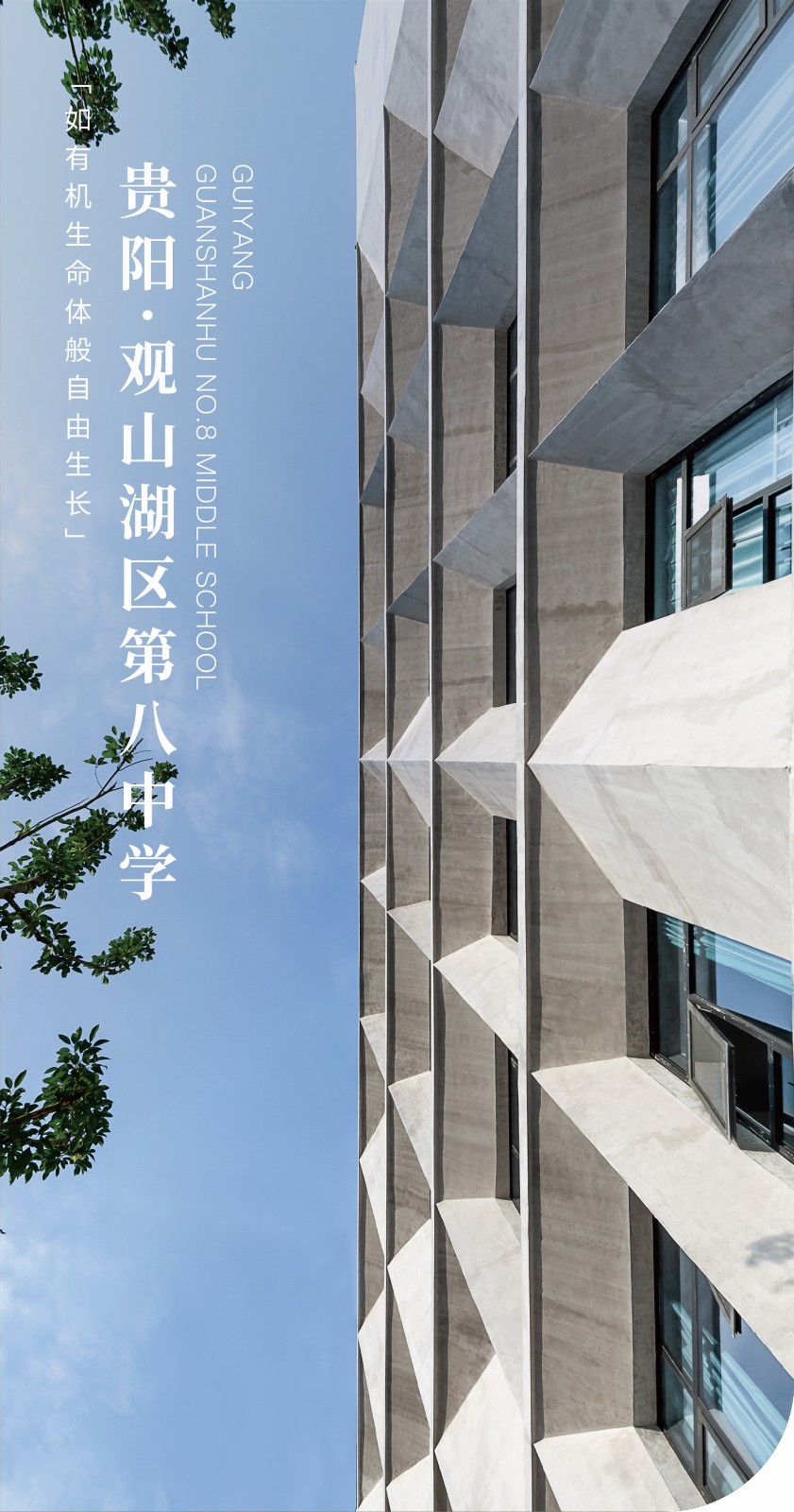 BIM建筑|如有机生命体般自由生长:贵阳·观山湖区第八中学 BIM建筑|如有机生命体般自由生长:贵阳·观山湖区第八中学