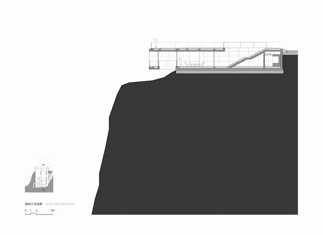 BIM建筑|崖顶咖啡厅及塔居 / 迹•建筑事务所(TAO) BIM建筑|崖顶咖啡厅及塔居 / 迹•建筑事务所(TAO)