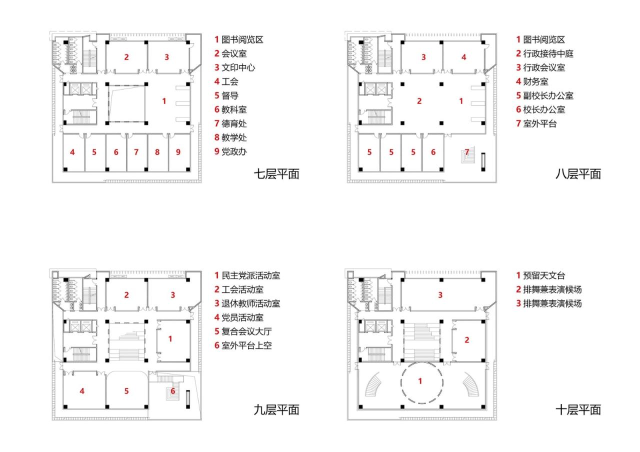 BIM建筑|江苏省靖江高级中学新校区 / 荣朝晖工作室 BIM建筑|江苏省靖江高级中学新校区 / 荣朝晖工作室