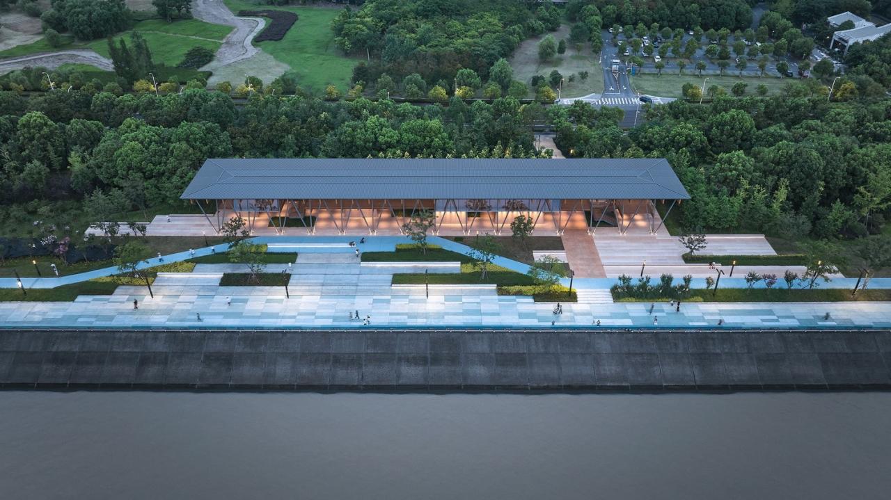 BIM建筑|杭州滨江公共空间·长亭驿 / 同济原作设计工作室 BIM建筑|杭州滨江公共空间·长亭驿 / 同济原作设计工作室