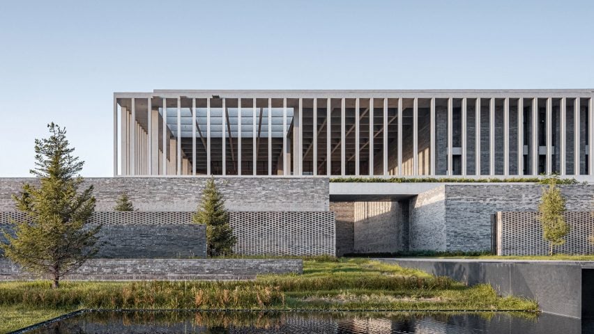 BIM建筑|卓汉苏文设计混凝土柱廊包裹的燕麦工厂 BIM建筑|卓汉苏文设计混凝土柱廊包裹的燕麦工厂