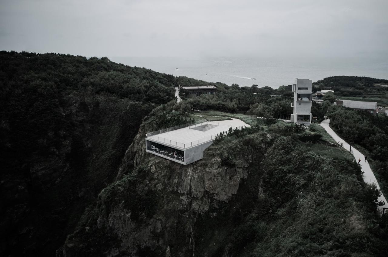 BIM建筑|崖顶咖啡厅及塔居 / 迹•建筑事务所(TAO) BIM建筑|崖顶咖啡厅及塔居 / 迹•建筑事务所(TAO)