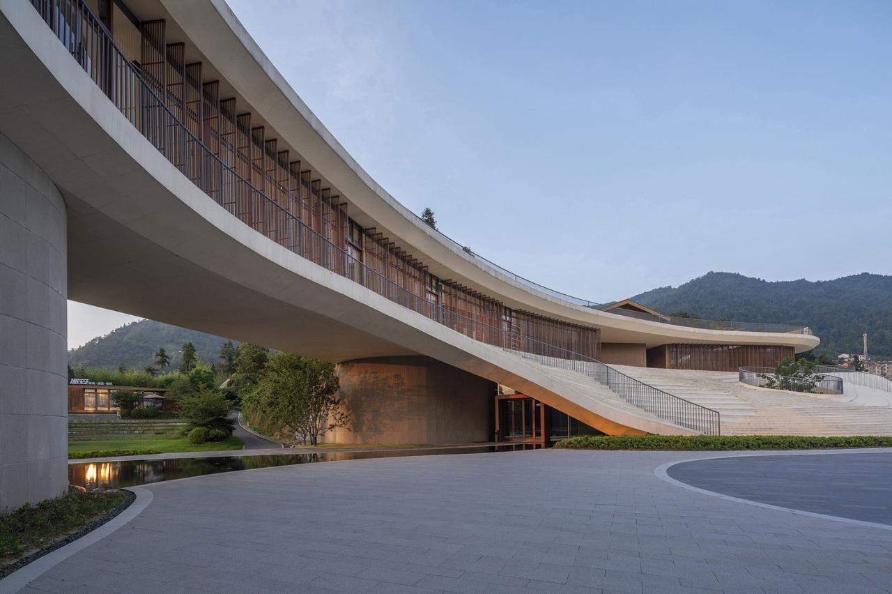 BIM建筑|三峡茶旅小镇展示中心 / 建筑营设计工作室 BIM建筑|三峡茶旅小镇展示中心 / 建筑营设计工作室
