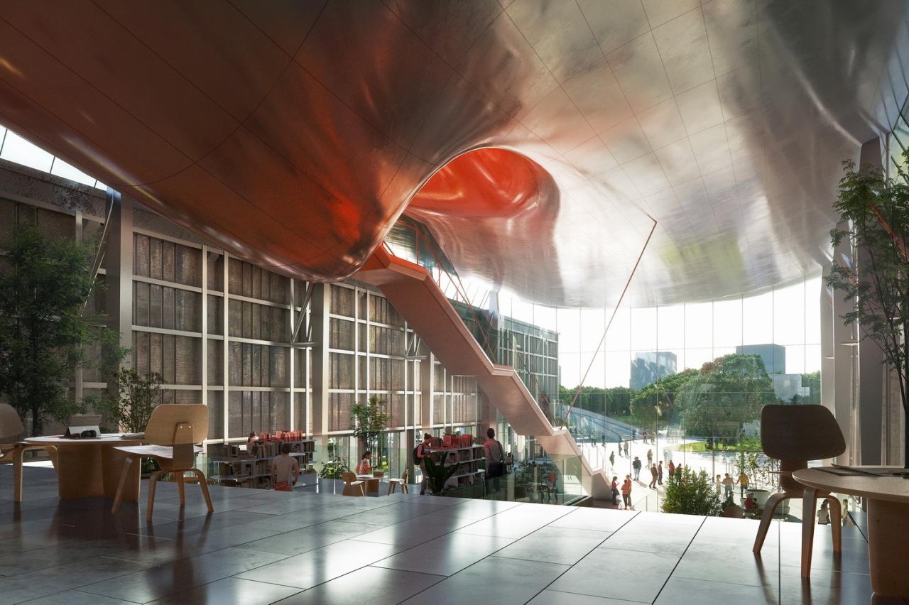 BIM建筑|方舟:上海张江水泥厂万米仓改造设计方案 / MAD BIM建筑|方舟:上海张江水泥厂万米仓改造设计方案 / MAD