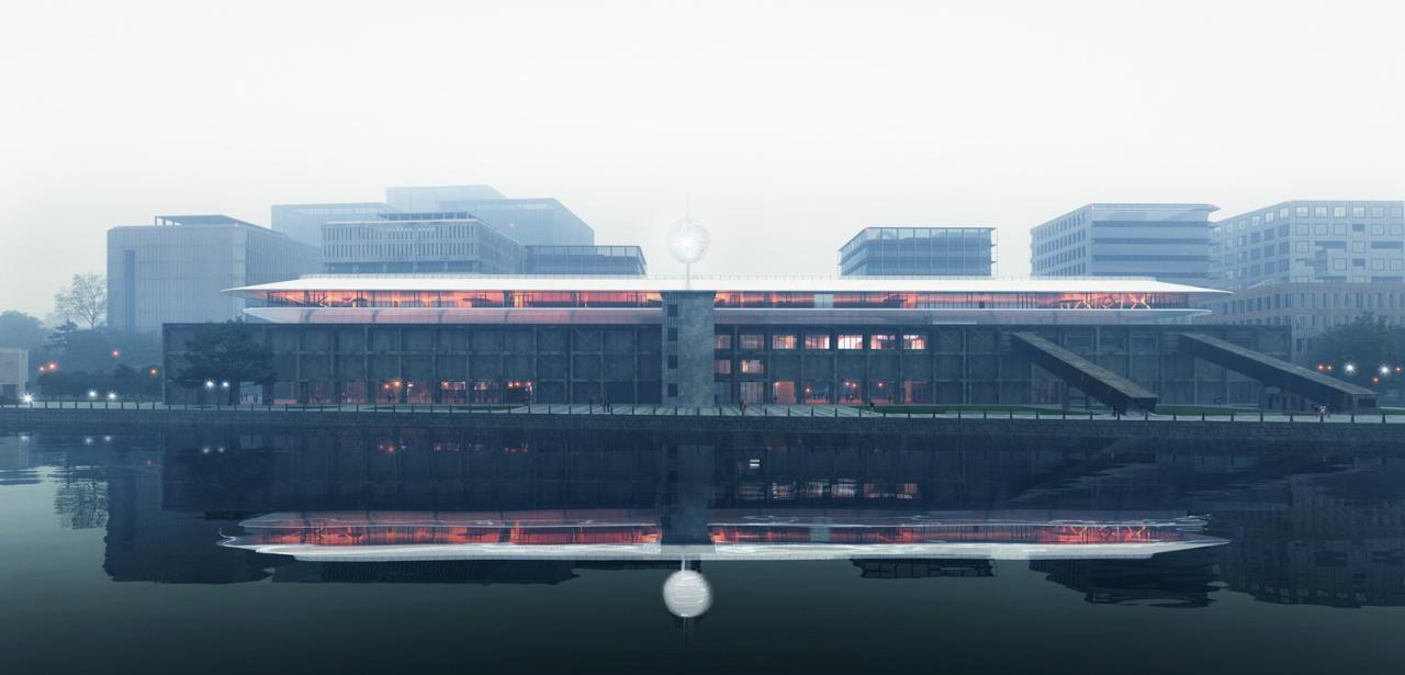 BIM建筑|方舟:上海张江水泥厂万米仓改造设计方案 / MAD BIM建筑|方舟:上海张江水泥厂万米仓改造设计方案 / MAD