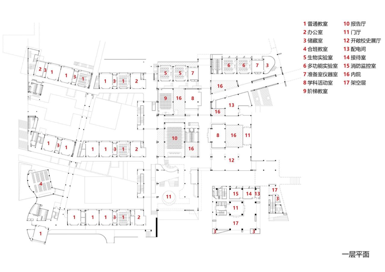 BIM建筑|江苏省靖江高级中学新校区 / 荣朝晖工作室 BIM建筑|江苏省靖江高级中学新校区 / 荣朝晖工作室