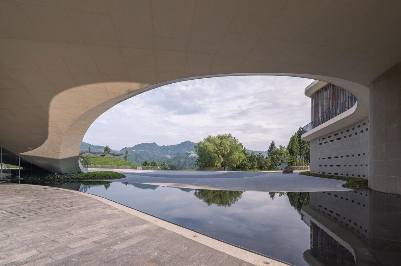BIM建筑|三峡茶旅小镇展示中心 / 建筑营设计工作室 BIM建筑|三峡茶旅小镇展示中心 / 建筑营设计工作室