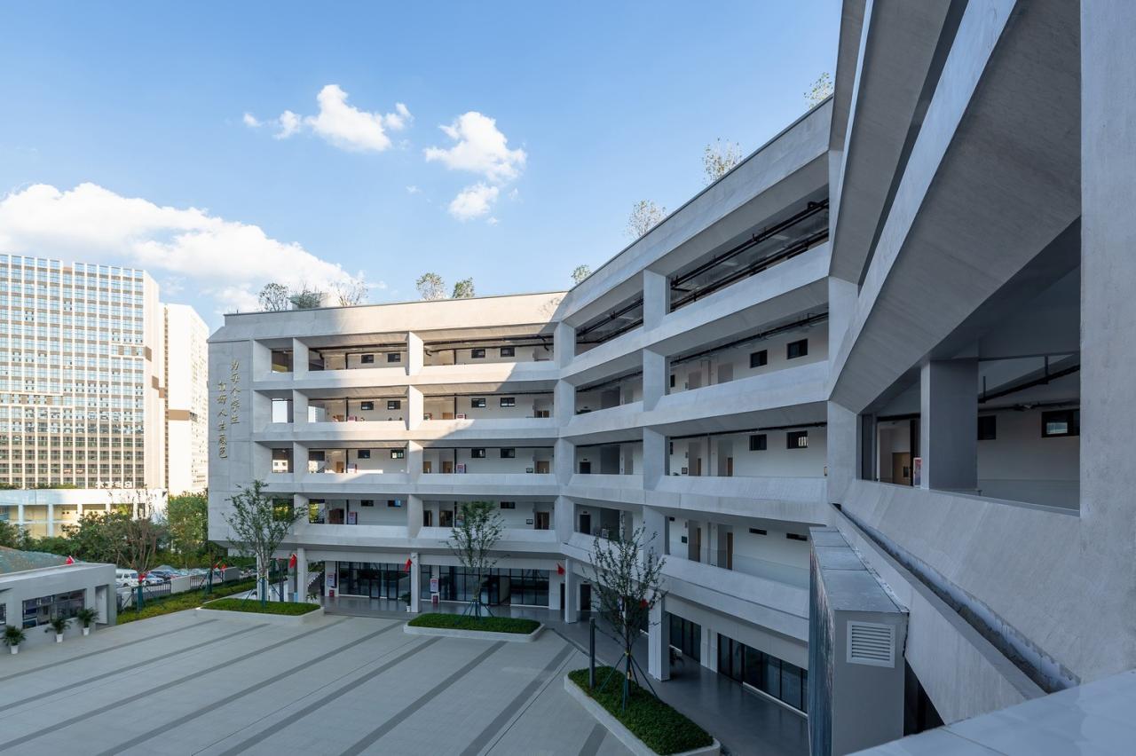 BIM建筑|如有机生命体般自由生长:贵阳·观山湖区第八中学 BIM建筑|如有机生命体般自由生长:贵阳·观山湖区第八中学