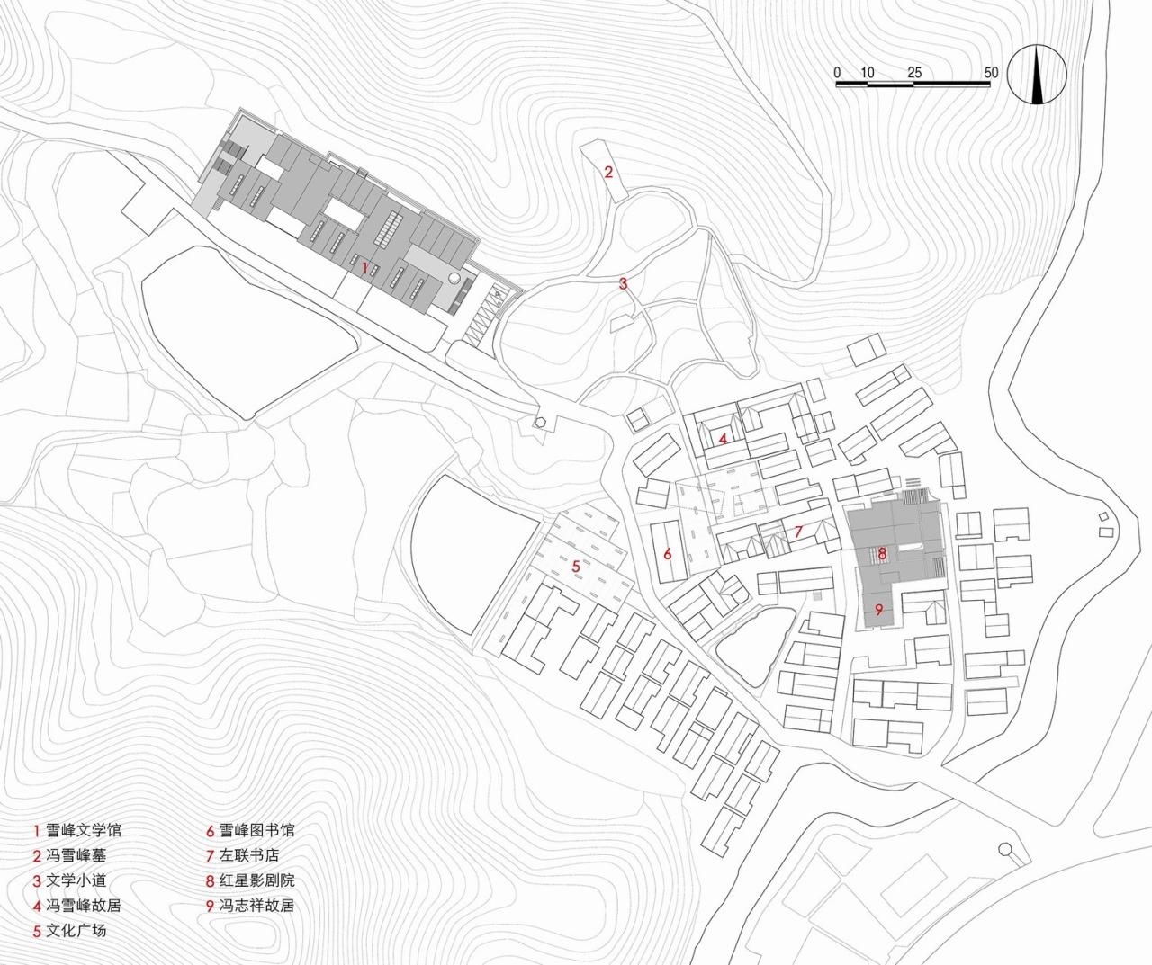 BIM建筑|雪峰文学馆 / 同济院 麟和建筑工作室 BIM建筑|雪峰文学馆 / 同济院 麟和建筑工作室
