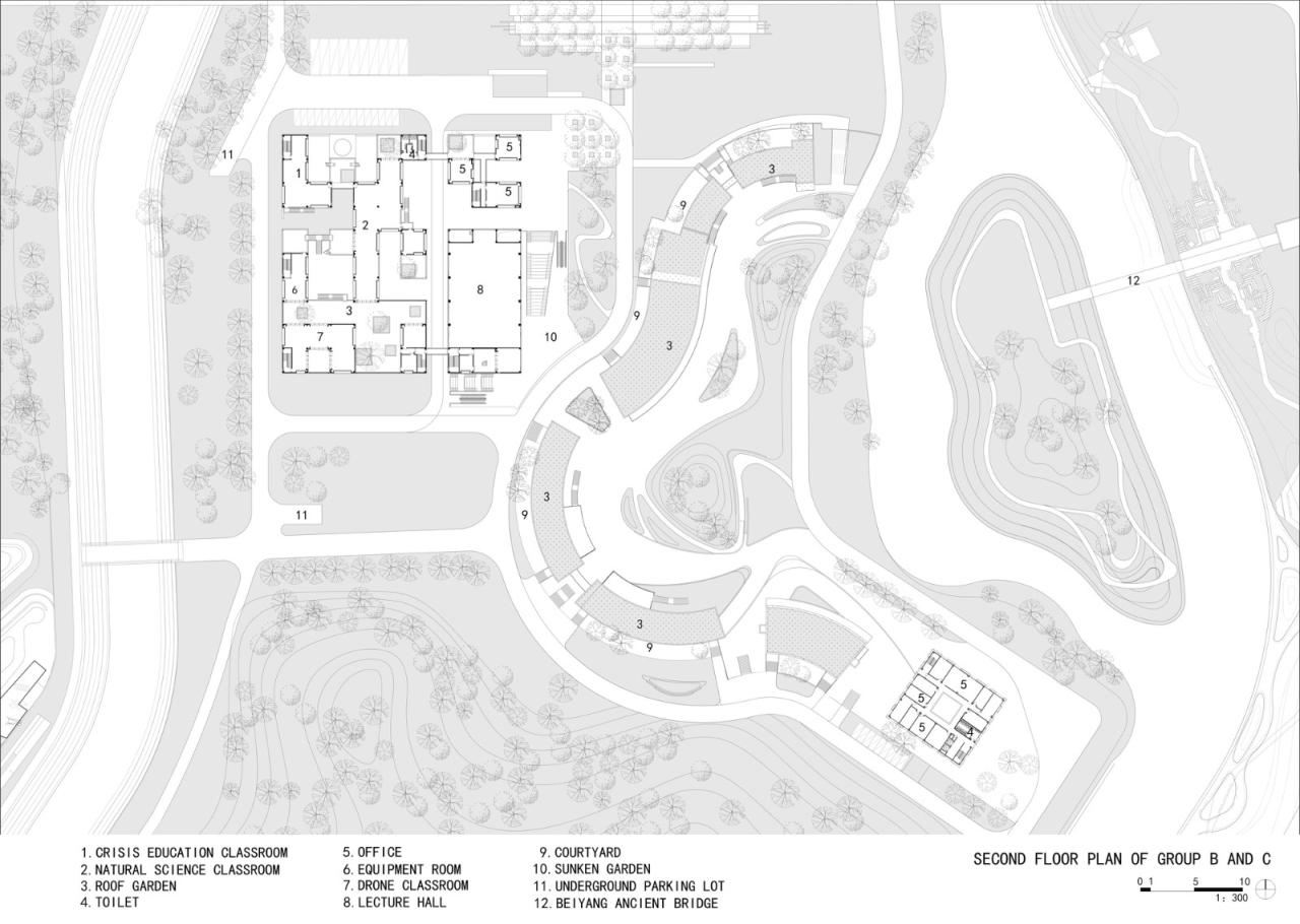 BIM建筑|武汉海绵公园研学+游客中心 / UAO瑞拓设计 BIM建筑|武汉海绵公园研学+游客中心 / UAO瑞拓设计