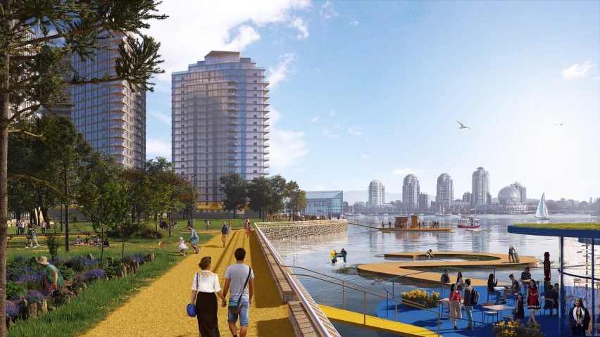 BIM建筑|MVRDV提出应对温哥华海平面上升计划 BIM建筑|MVRDV提出应对温哥华海平面上升计划