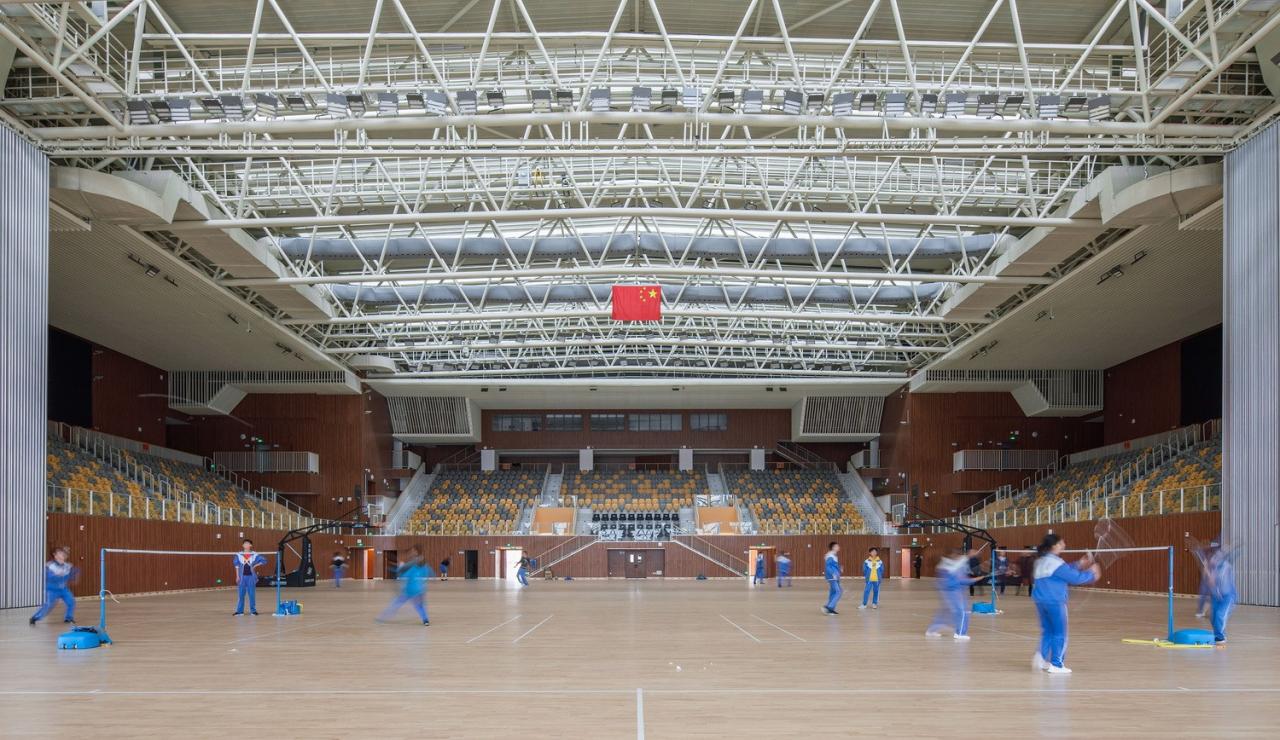 BIM建筑|龙泉中学体育馆 / 中国建筑西南设计研究院有限公司 BIM建筑|龙泉中学体育馆 / 中国建筑西南设计研究院有限公司