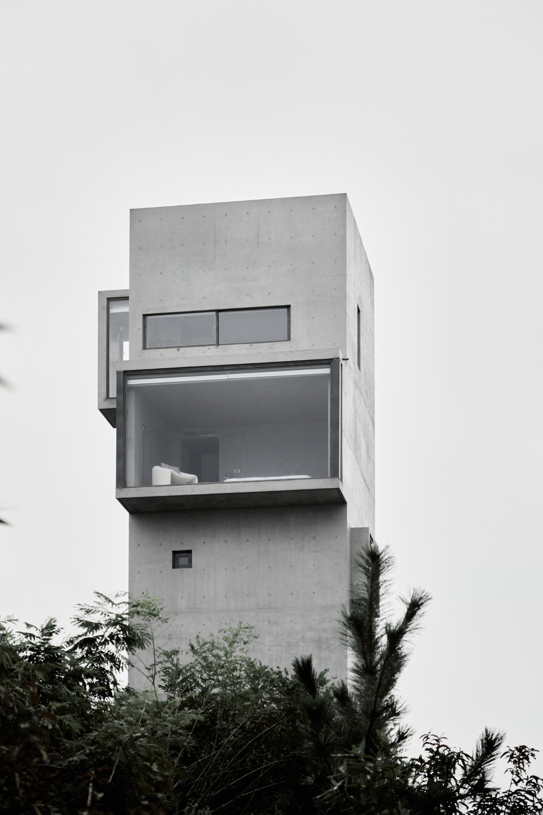 BIM建筑|崖顶咖啡厅及塔居 / 迹•建筑事务所(TAO) BIM建筑|崖顶咖啡厅及塔居 / 迹•建筑事务所(TAO)