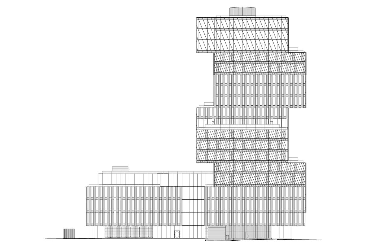 BIM建筑|波士顿大学计算与数据科学中心 / KPMB Architects BIM建筑|波士顿大学计算与数据科学中心 / KPMB Architects