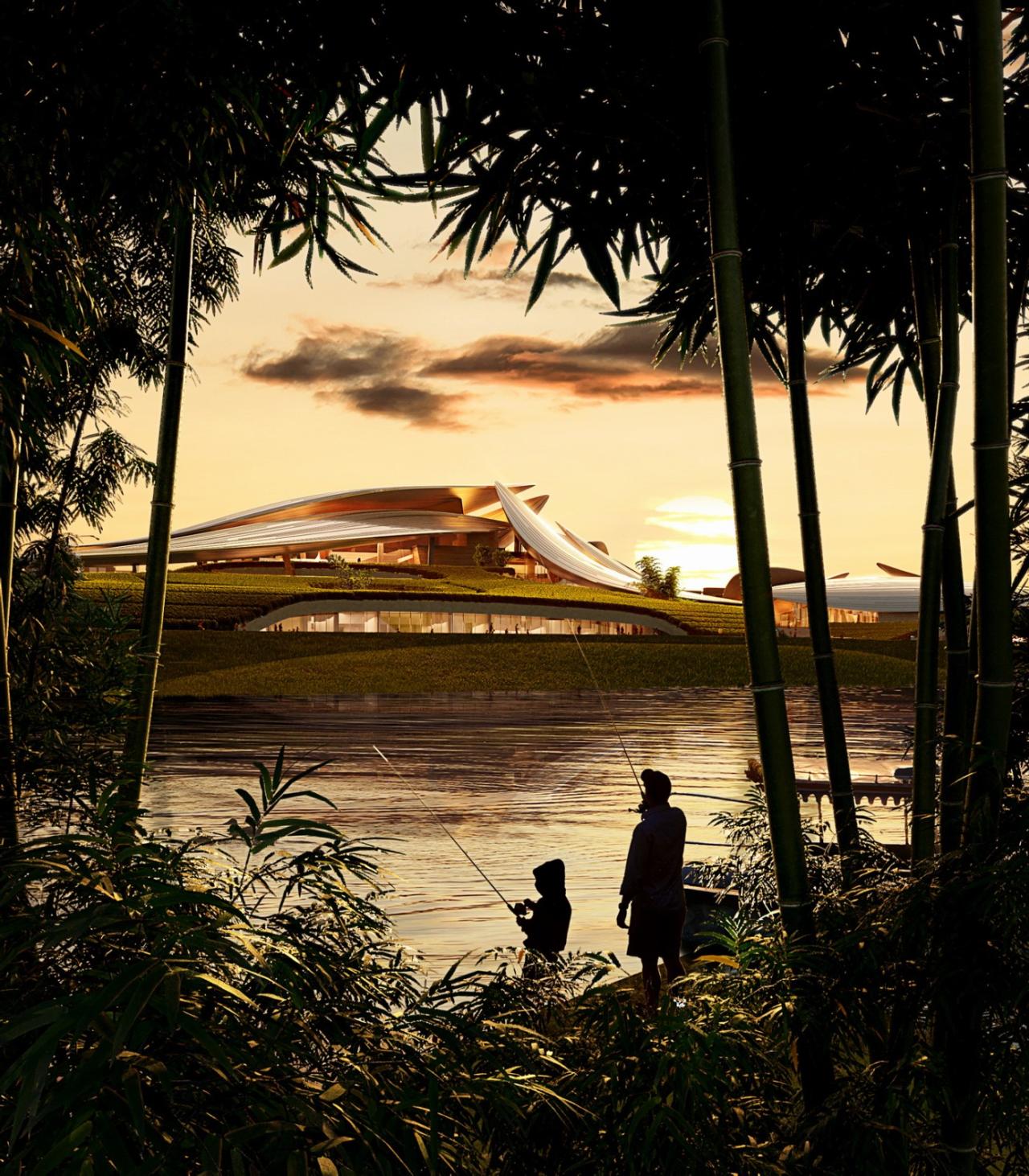 BIM建筑|安吉“两山”未来科技城文化艺术中心 / MAD马岩松新作 BIM建筑|安吉“两山”未来科技城文化艺术中心 / MAD马岩松新作