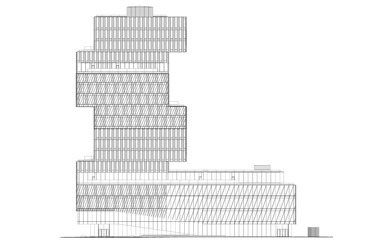 BIM建筑|波士顿大学计算与数据科学中心 / KPMB Architects BIM建筑|波士顿大学计算与数据科学中心 / KPMB Architects
