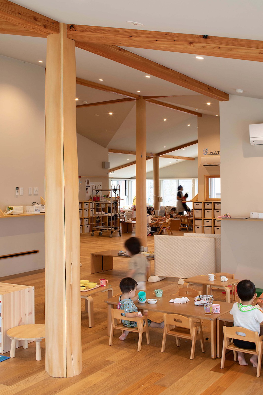 BIM建筑|大风车,鹿岛田托儿所 / TERRAIN architects BIM建筑|大风车,鹿岛田托儿所 / TERRAIN architects
