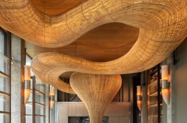 BIM建筑|“进入建筑亚洲工作室”在美术馆设计雕塑藤装置-BIM建筑网