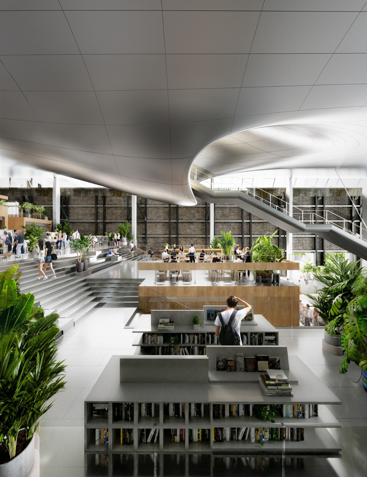 BIM建筑|方舟:上海张江水泥厂万米仓改造设计方案 / MAD BIM建筑|方舟:上海张江水泥厂万米仓改造设计方案 / MAD
