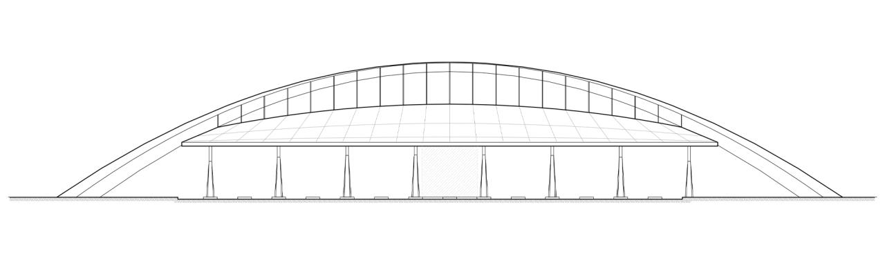 BIM建筑|杭甬高速绍兴收费站 / 任天建筑 BIM建筑|杭甬高速绍兴收费站 / 任天建筑