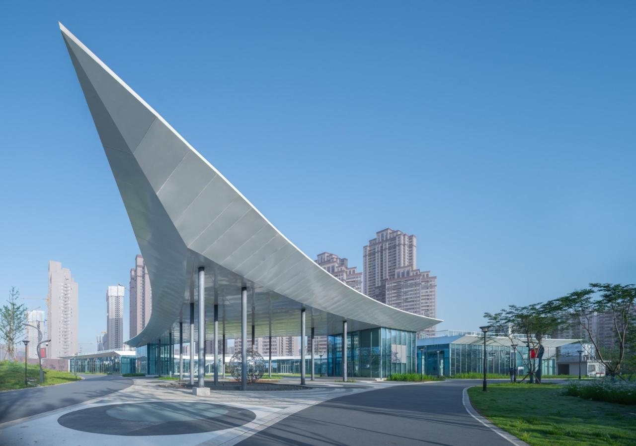 BIM建筑|武汉海绵公园研学+游客中心 / UAO瑞拓设计 BIM建筑|武汉海绵公园研学+游客中心 / UAO瑞拓设计