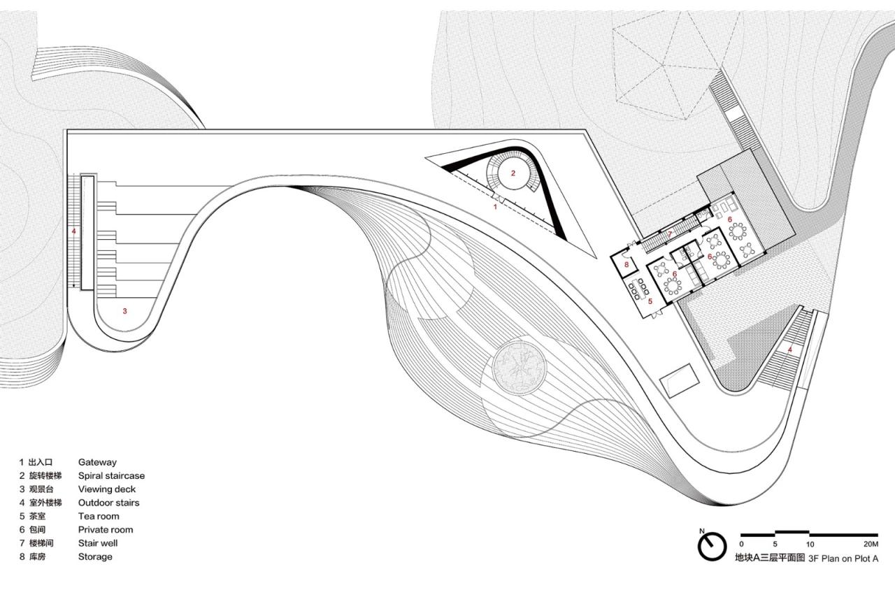 BIM建筑|三峡茶旅小镇展示中心 / 建筑营设计工作室 BIM建筑|三峡茶旅小镇展示中心 / 建筑营设计工作室