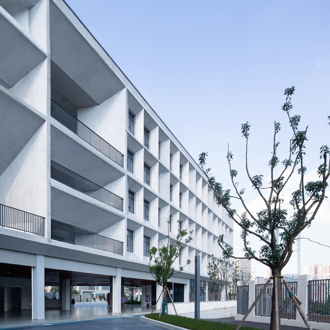 BIM建筑|如有机生命体般自由生长:贵阳·观山湖区第八中学 BIM建筑|如有机生命体般自由生长:贵阳·观山湖区第八中学