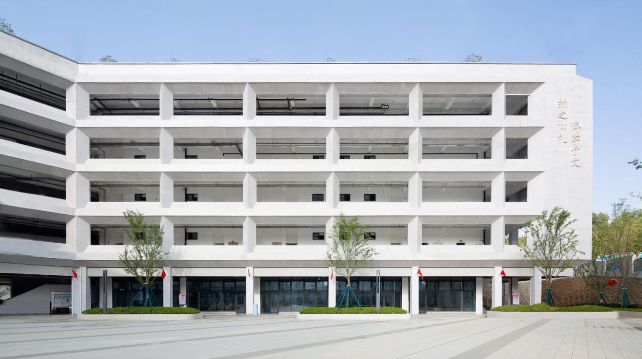 BIM建筑|如有机生命体般自由生长:贵阳·观山湖区第八中学 BIM建筑|如有机生命体般自由生长:贵阳·观山湖区第八中学