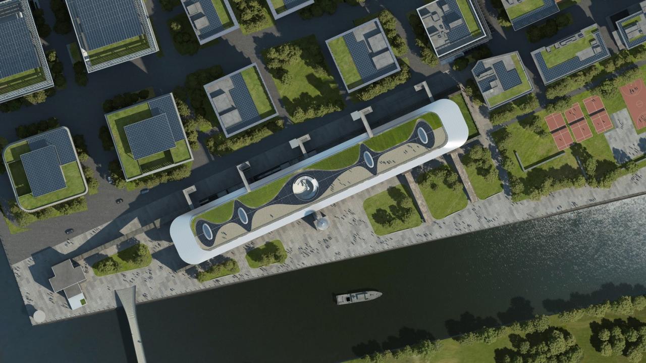 BIM建筑|方舟:上海张江水泥厂万米仓改造设计方案 / MAD BIM建筑|方舟:上海张江水泥厂万米仓改造设计方案 / MAD