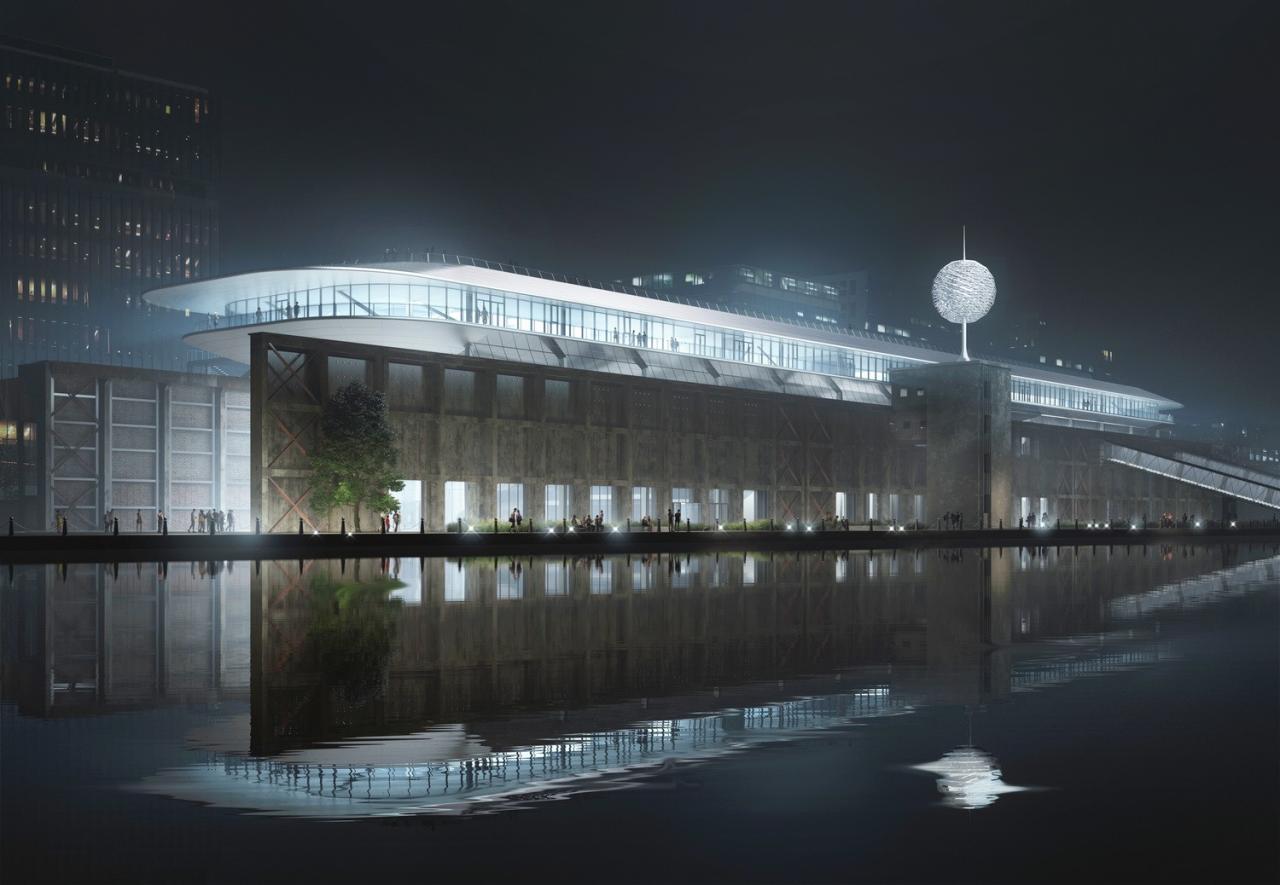 BIM建筑|方舟:上海张江水泥厂万米仓改造设计方案 / MAD BIM建筑|方舟:上海张江水泥厂万米仓改造设计方案 / MAD