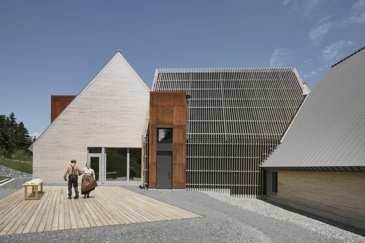 BIM建筑|高地村解说中心 / Abbott Brown Architects BIM建筑|高地村解说中心 / Abbott Brown Architects