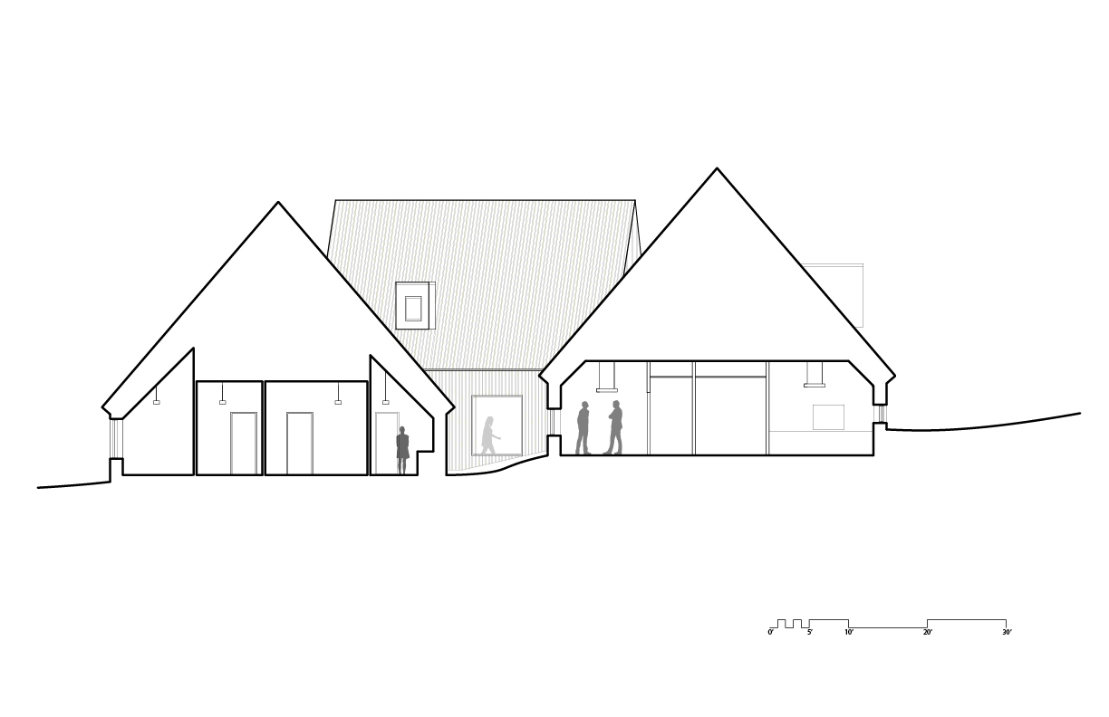 BIM建筑|高地村解说中心 / Abbott Brown Architects BIM建筑|高地村解说中心 / Abbott Brown Architects