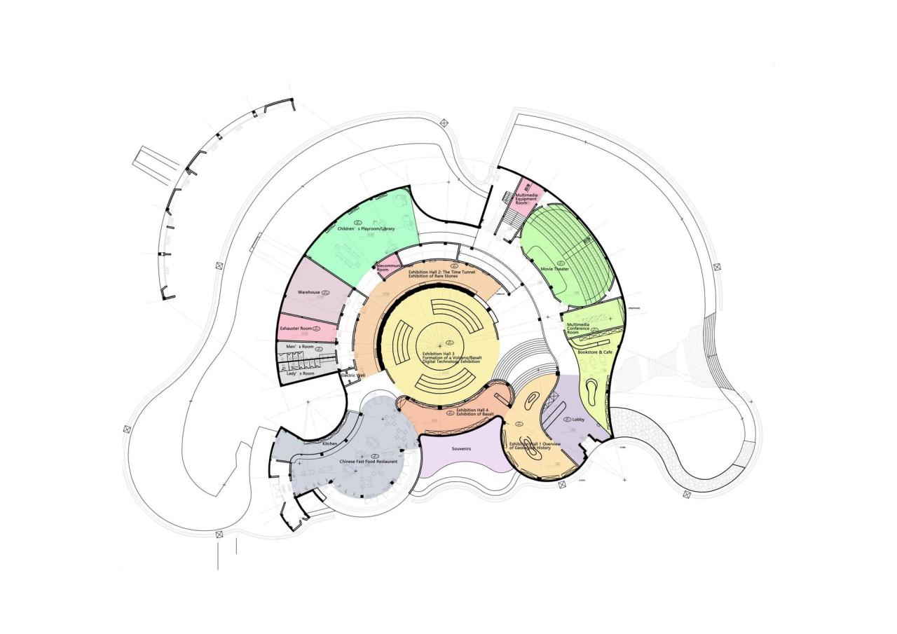 BIM建筑|捺山地质博物馆 / 厦门都市环境设计工程有限公司 BIM建筑|捺山地质博物馆 / 厦门都市环境设计工程有限公司