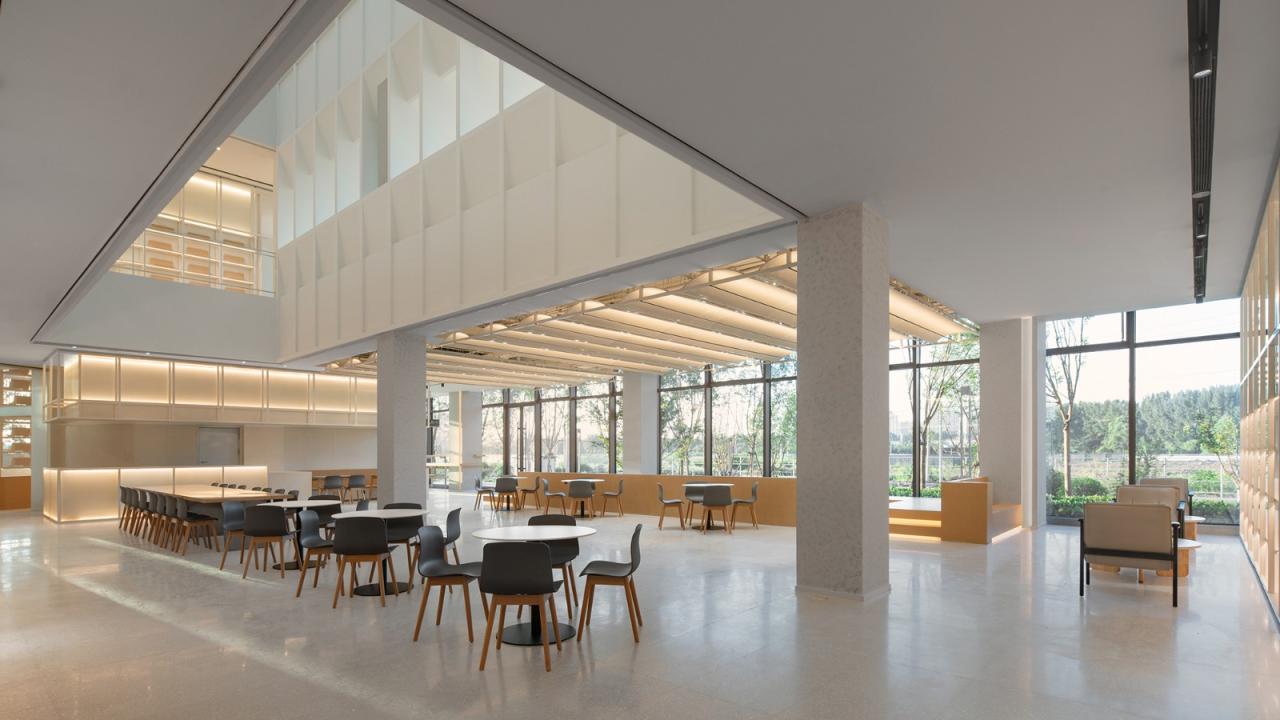 BIM建筑|首创和园·平谷新城租赁住房社区图书馆 / 严旸建筑设计 BIM建筑|首创和园·平谷新城租赁住房社区图书馆 / 严旸建筑设计