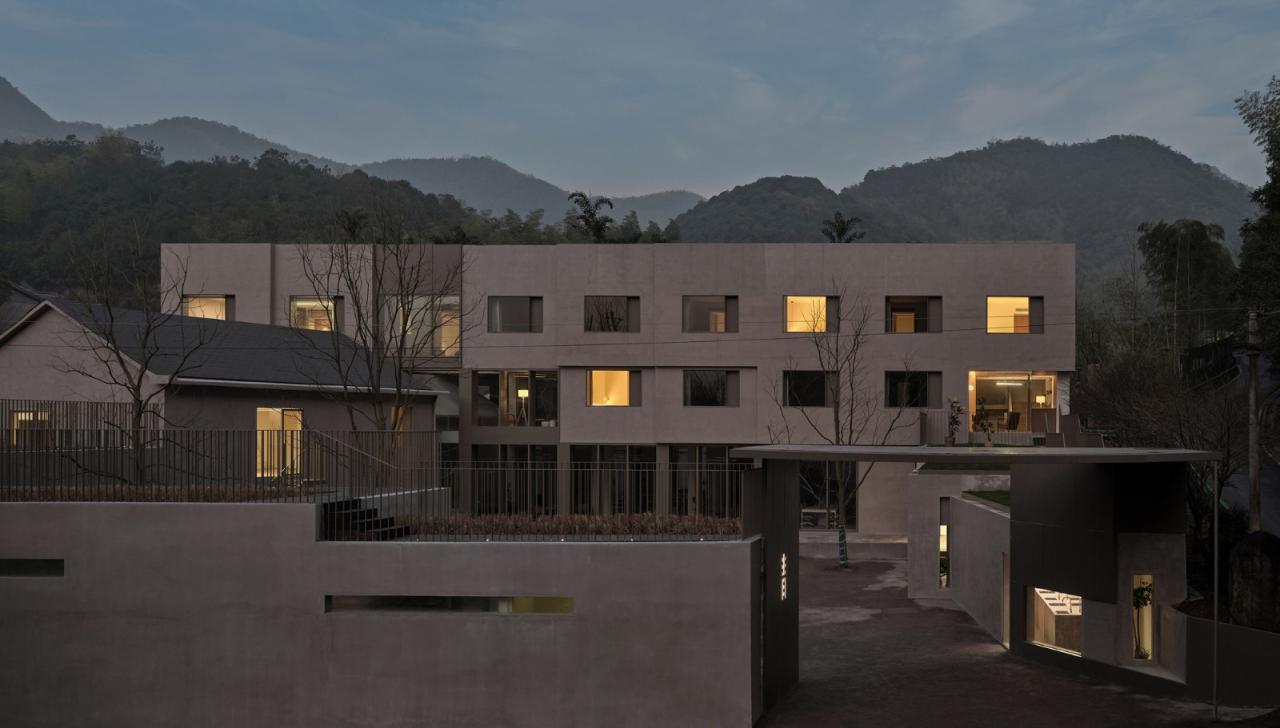 BIM建筑|杭州青山青年社 / 间筑设计 BIM建筑|杭州青山青年社 / 间筑设计
