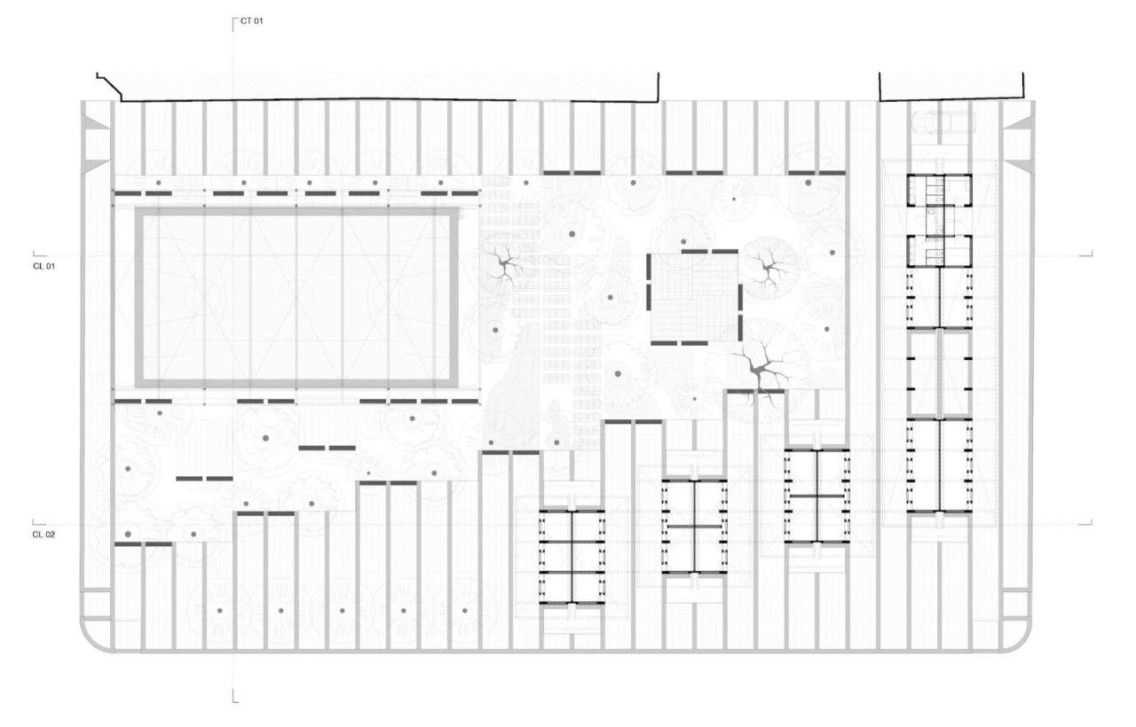 BIM建筑|遮荫空间,摊位乘凉:Chicxulub 广场 / Estudio MMX BIM建筑|遮荫空间,摊位乘凉:Chicxulub 广场 / Estudio MMX