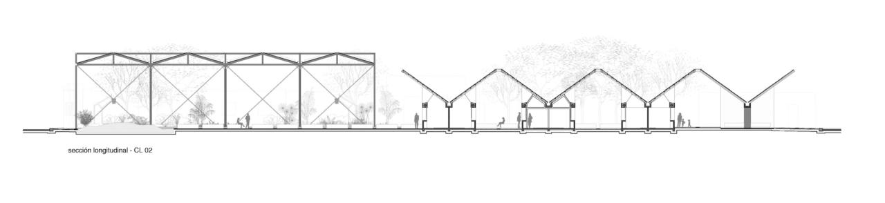 BIM建筑|遮荫空间,摊位乘凉:Chicxulub 广场 / Estudio MMX BIM建筑|遮荫空间,摊位乘凉:Chicxulub 广场 / Estudio MMX